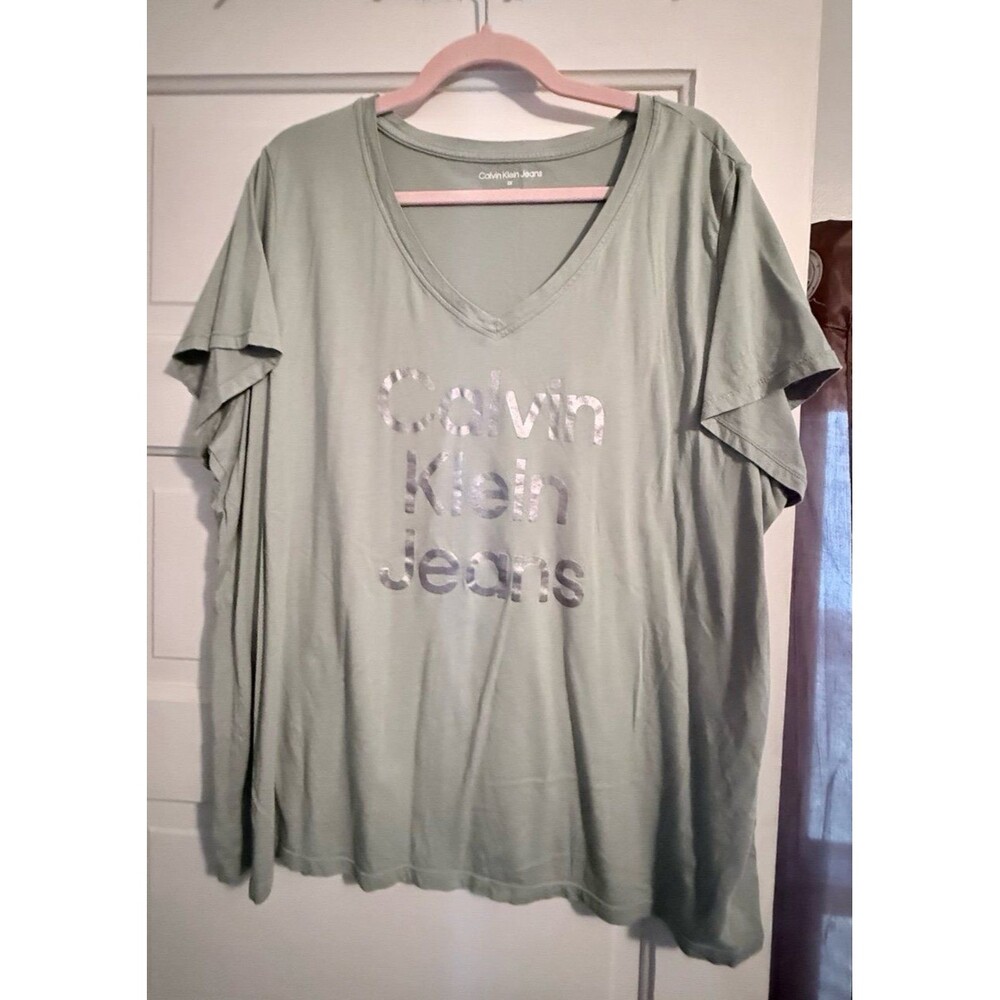 Light green Calvin Klein tshirt